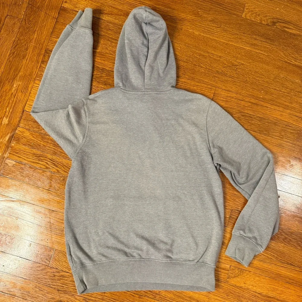 The North Face Half Dome Pullover Hoodie Bold Blue Logo Size Small